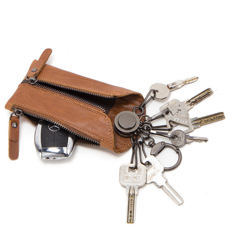 Leather car key bag-Sevenedge Perfect Gifts