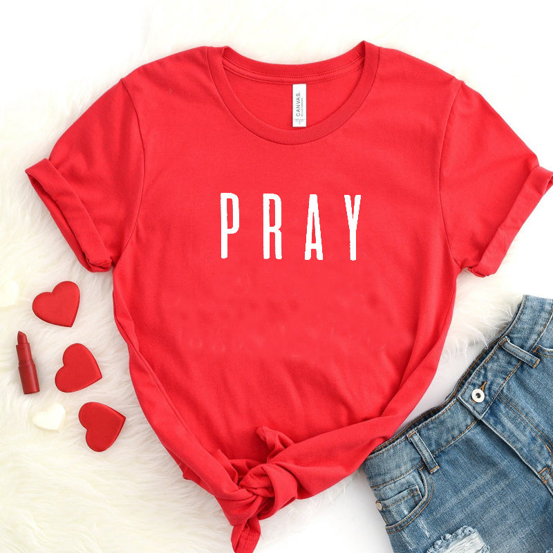 Pray Christian T Shirt-Sevenedge Perfect Gifts
