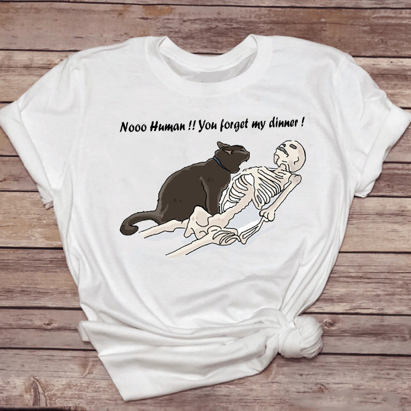 Pet-Drinking-Coffee Funny Cat Tops Tshirt-Sevenedge Perfect Gifts