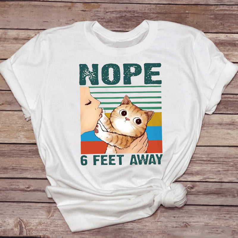 Pet-Drinking-Coffee Funny Cat Tops Tshirt-Sevenedge Perfect Gifts