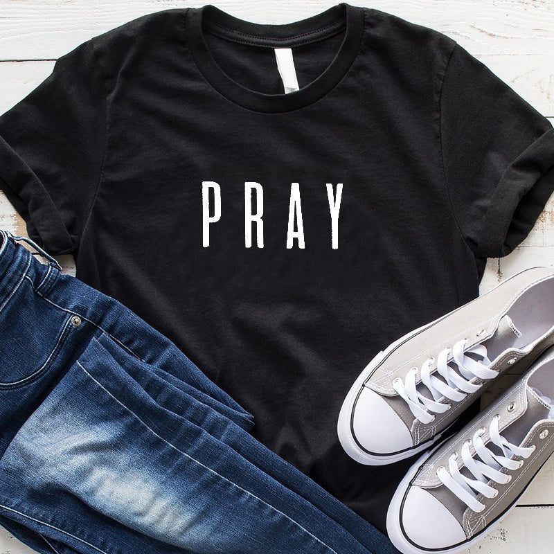 Pray Christian T Shirt-Sevenedge Perfect Gifts