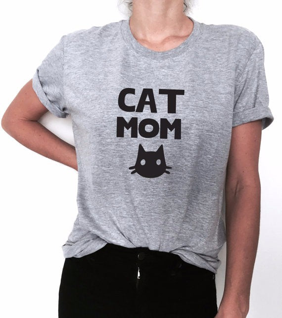 Woman Cat T-Shirt: The Purr-fect Blend of Comfort and Charm-Sevenedge Perfect Gifts