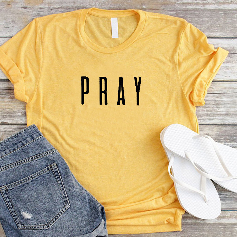 Pray Christian T Shirt-Sevenedge Perfect Gifts