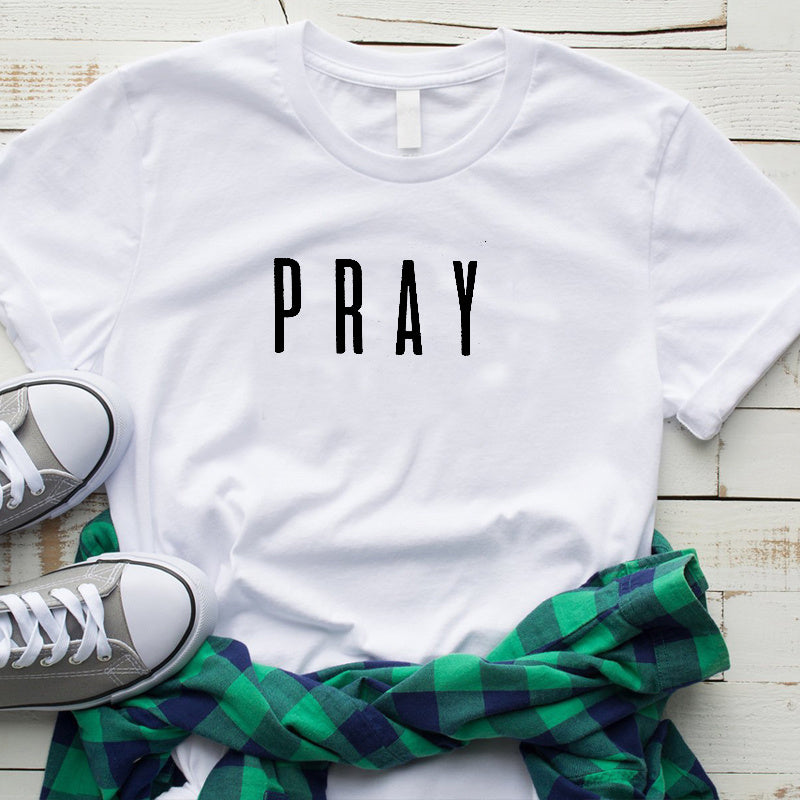 Pray Christian T Shirt-Sevenedge Perfect Gifts