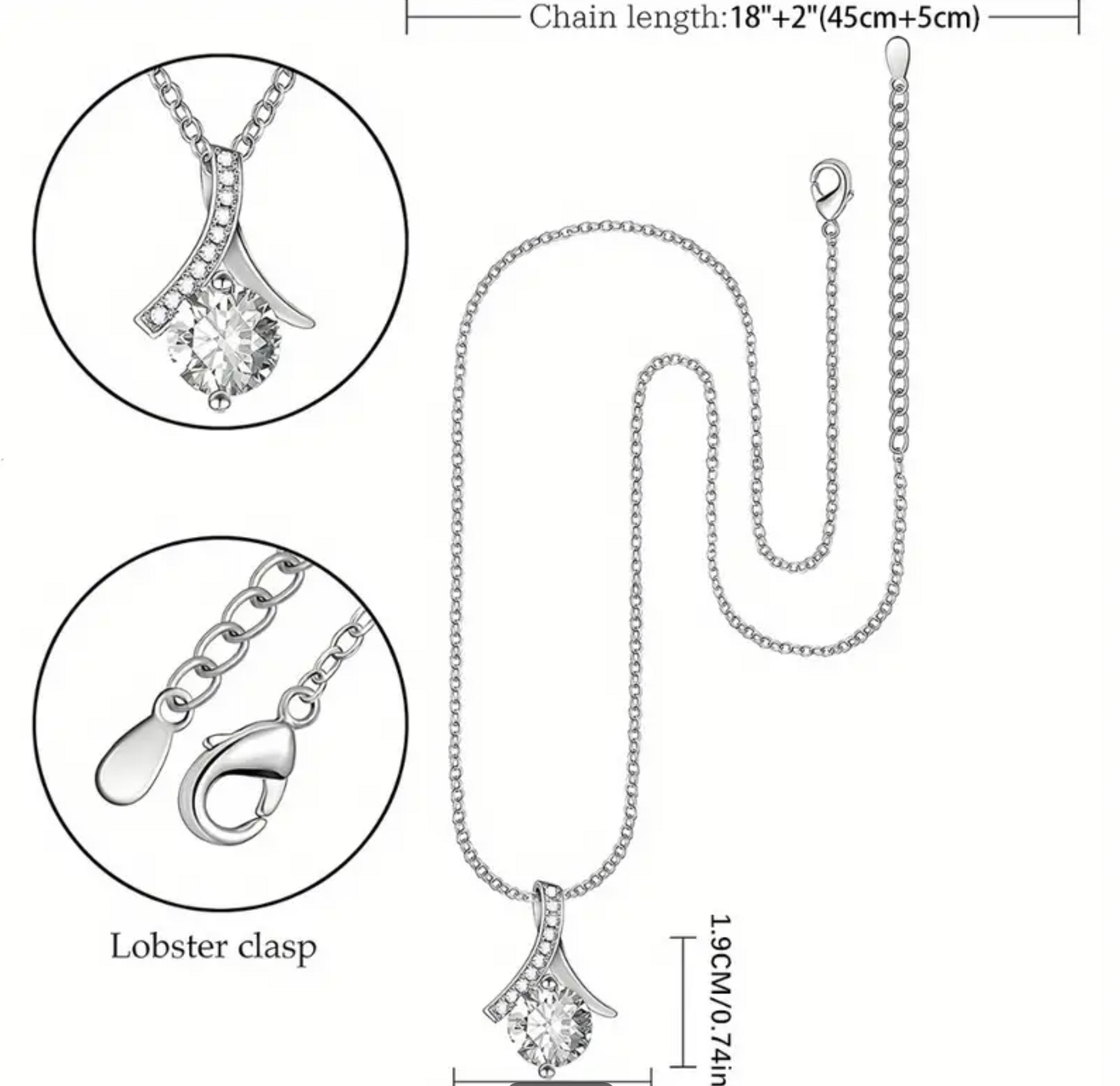 To My Beautiful Granddaughter | I am So Proud Alluring Necklace-Sevenedge Perfect Gifts