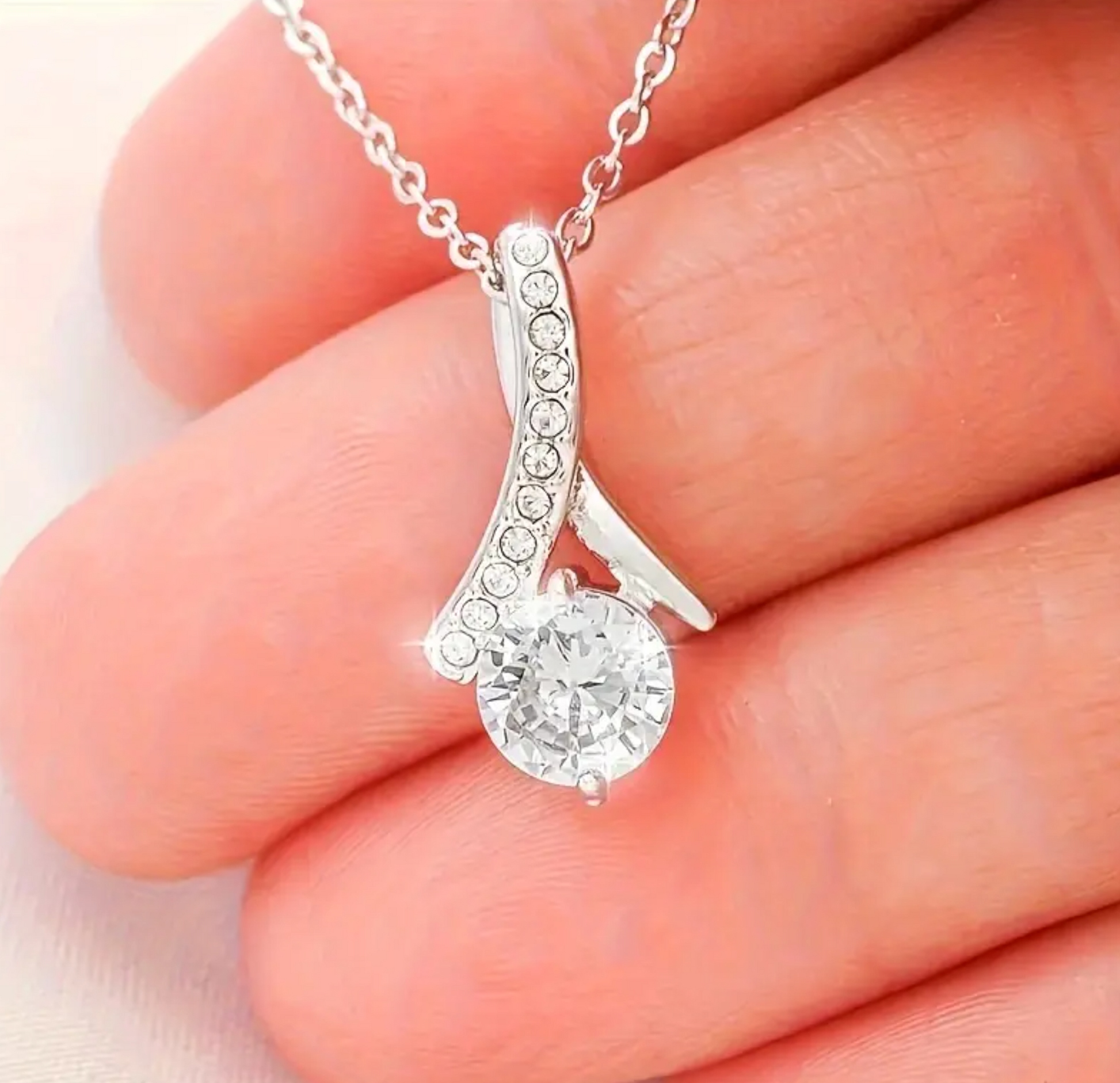 To My Beautiful Granddaughter | I am So Proud Alluring Necklace-Sevenedge Perfect Gifts