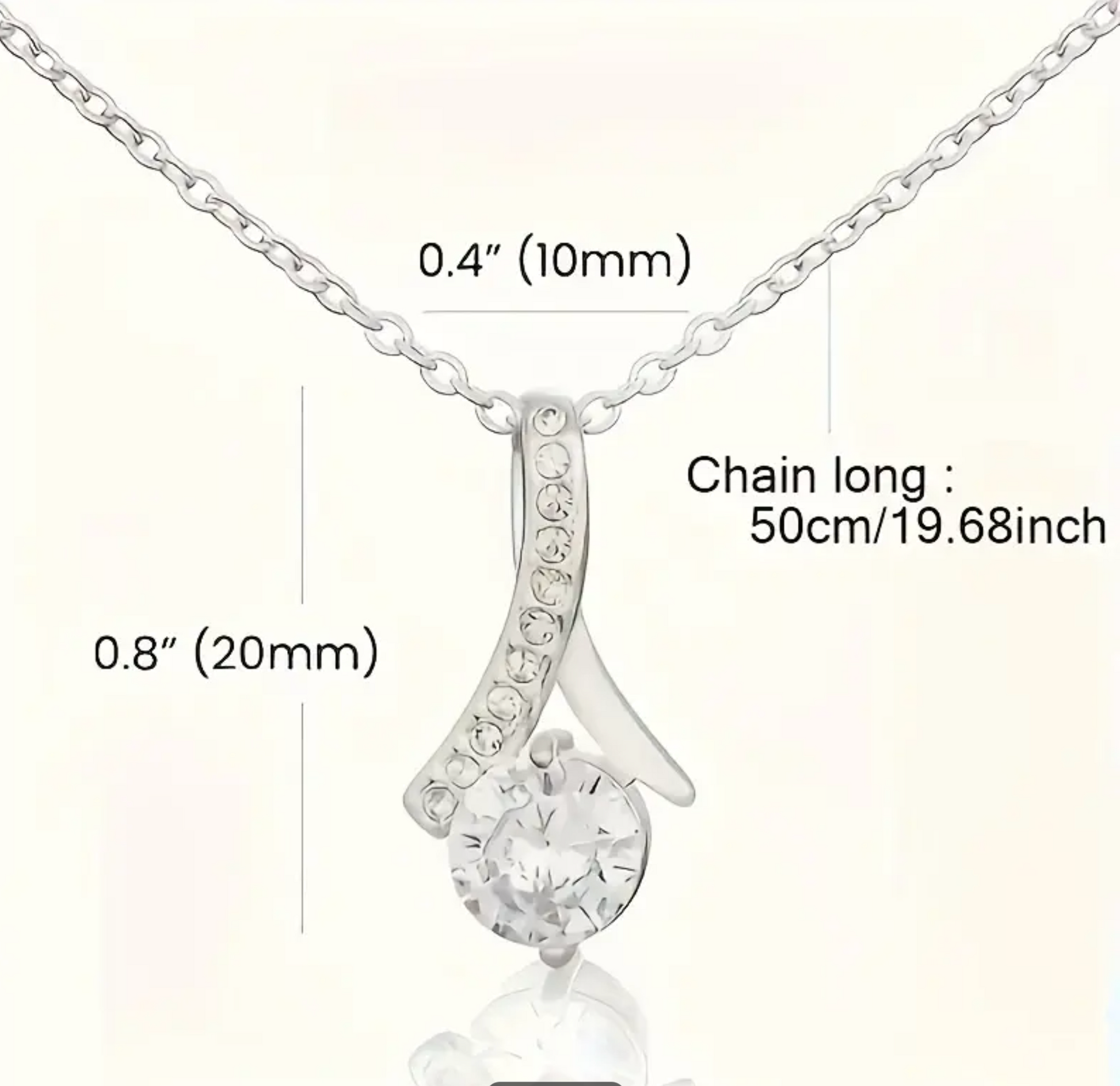 To My Beautiful Granddaughter | I am So Proud Alluring Necklace-Sevenedge Perfect Gifts