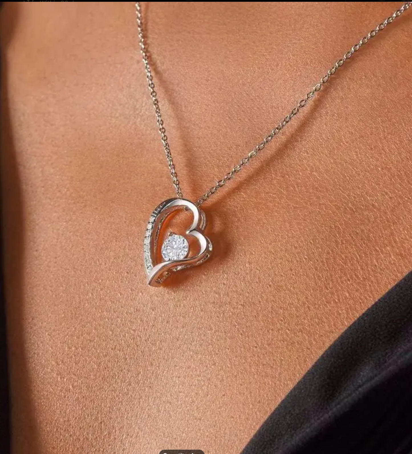 To My Granddaughter | She Is Courage Forever Necklace-Sevenedge Perfect Gifts
