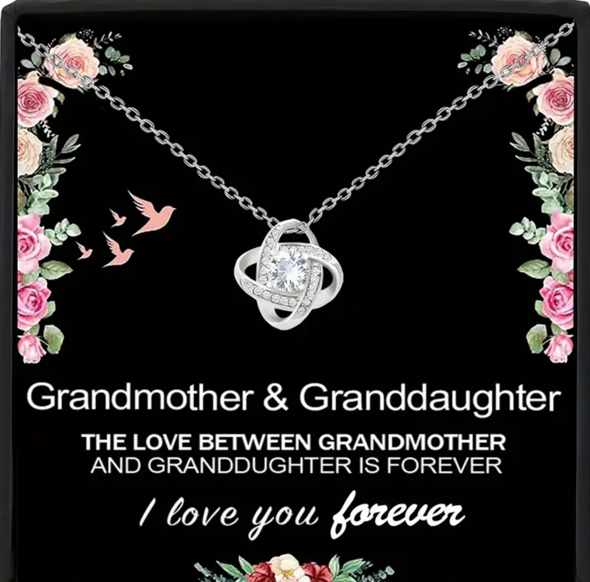Grandmother & Granddaughter | Loveknot Necklace-Sevenedge Perfect Gifts