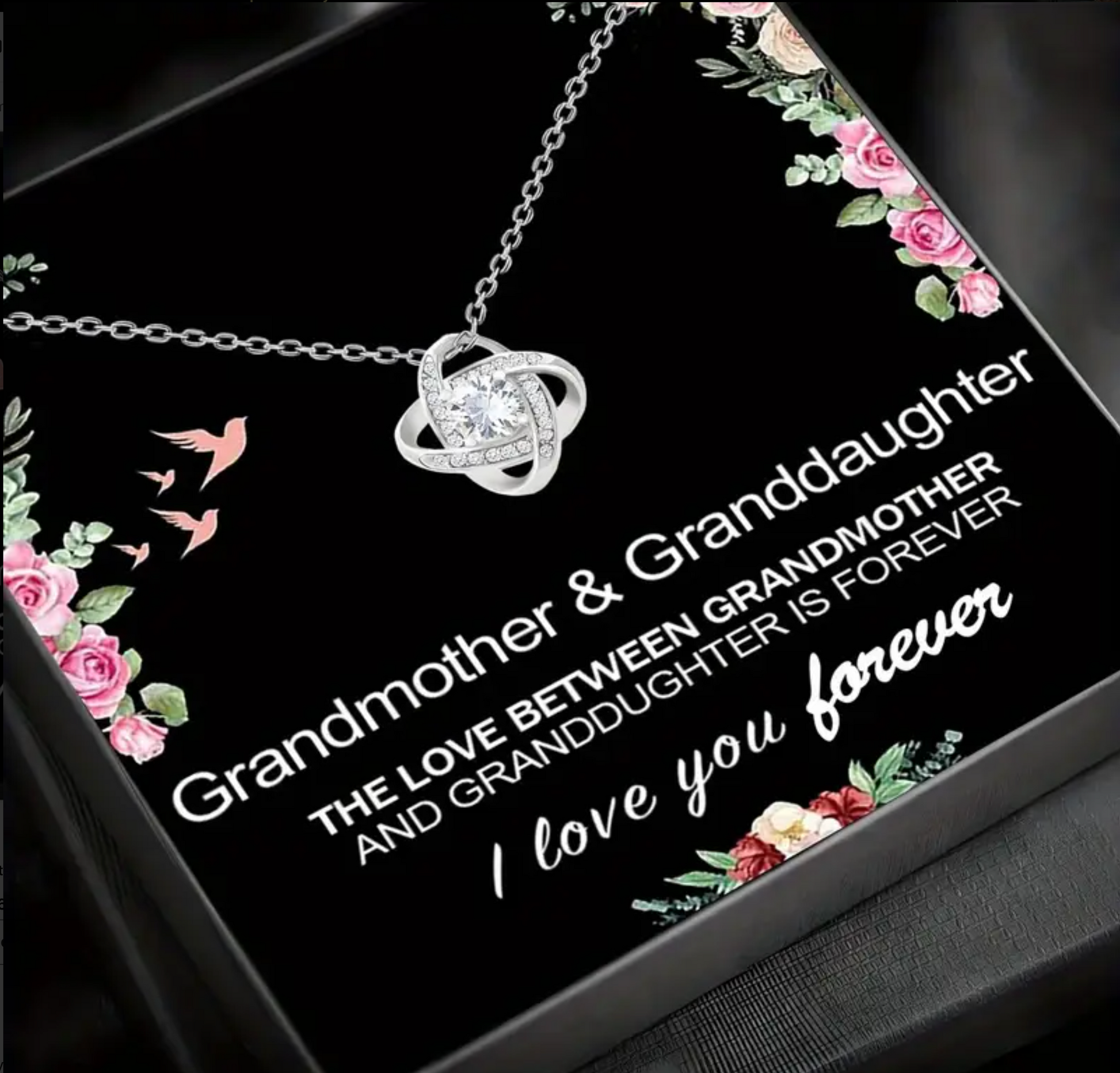 Grandmother & Granddaughter | Loveknot Necklace-Sevenedge Perfect Gifts