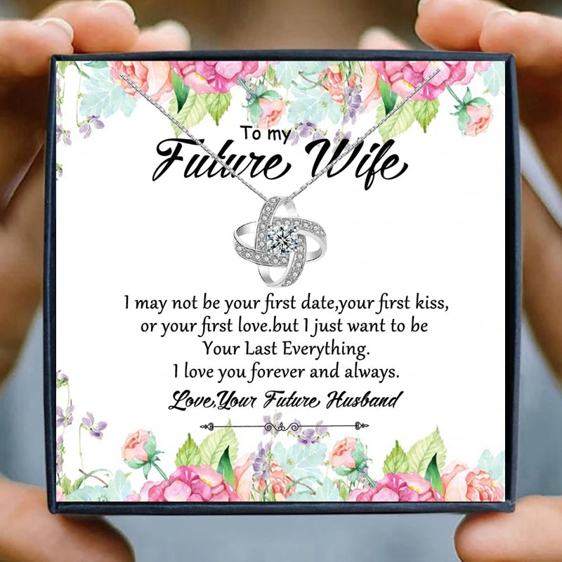 My Badass Wife Soulknot Necklace-Sevenedge Perfect Gifts