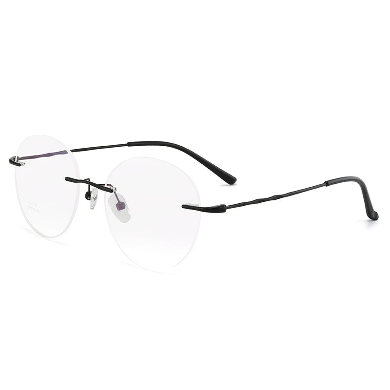 Titanium Alloy Rimless Glasses-Sevenedge Perfect Gifts