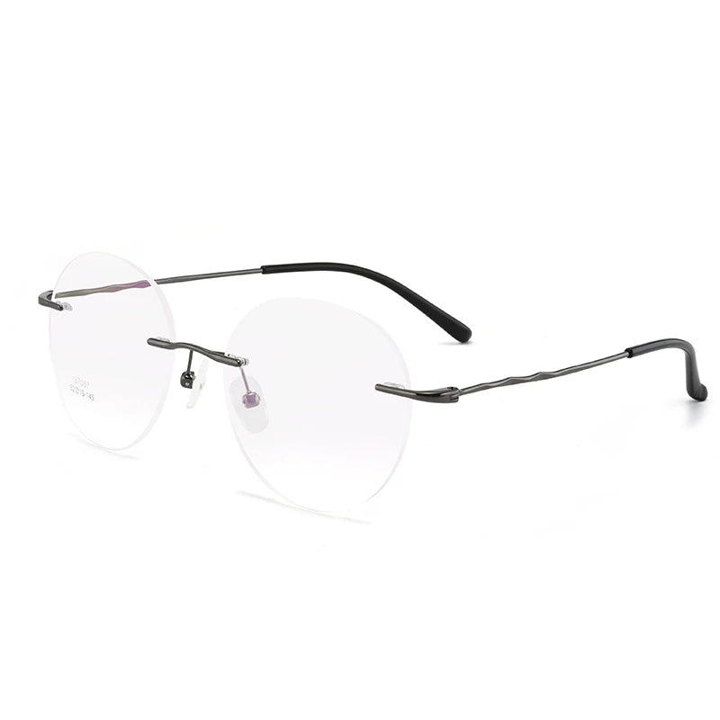 Titanium Alloy Rimless Glasses-Sevenedge Perfect Gifts
