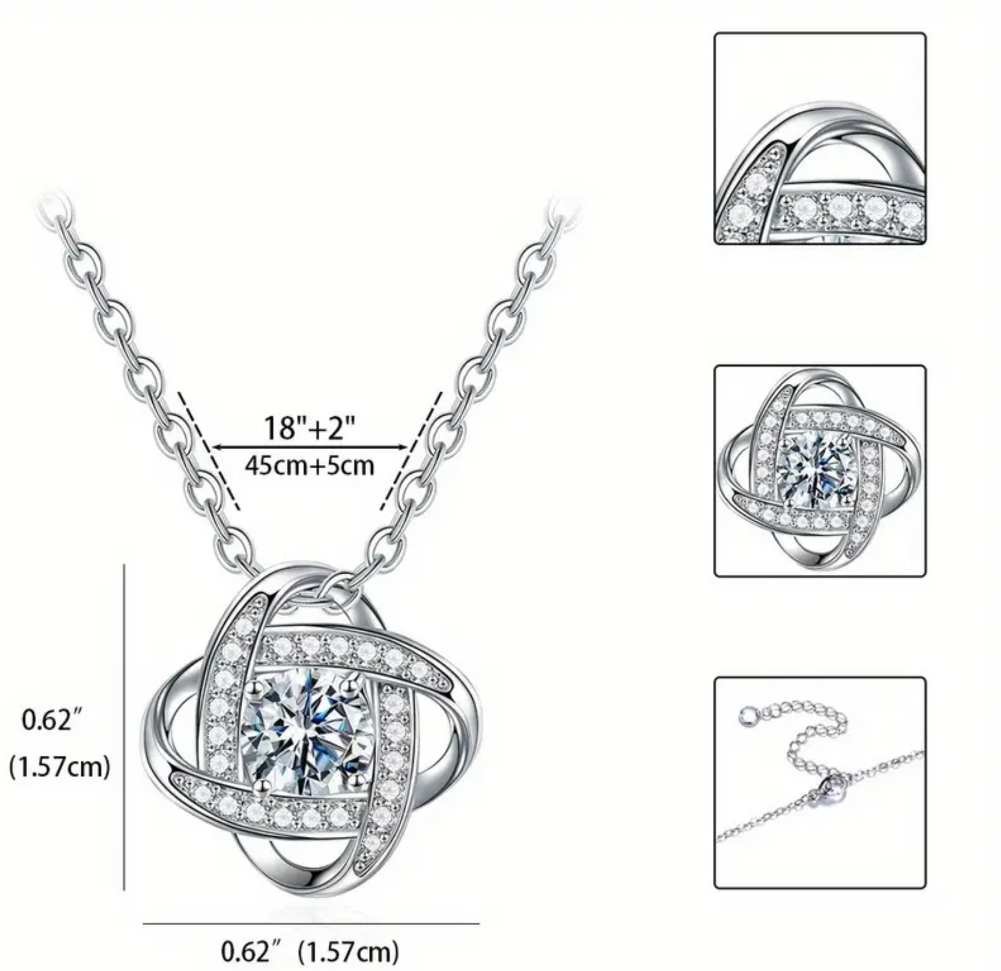 To My Beautiful Soulmate | If I Could Give You Loveknot Necklace-Sevenedge Perfect Gifts