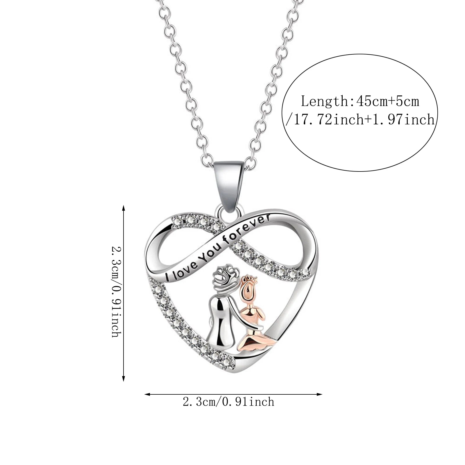 To Grandmother | It's a Special Bond Heart Necklace-Sevenedge Perfect Gifts