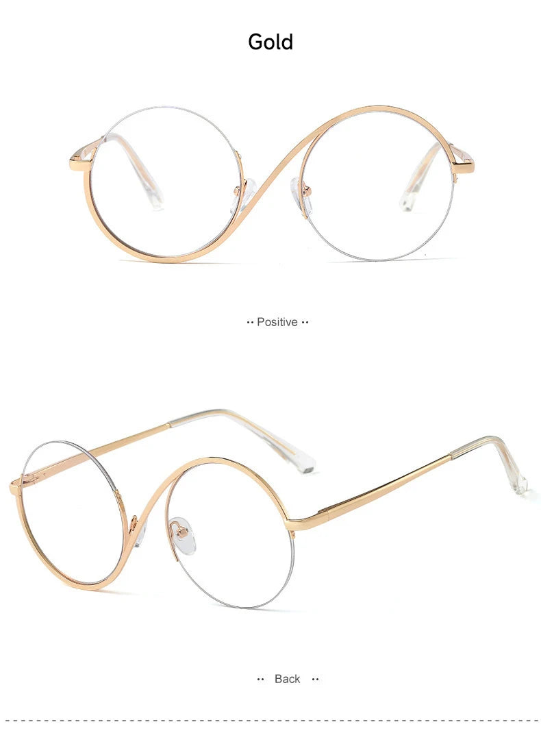 Round Anti Blue Light Glasses-Sevenedge Perfect Gifts