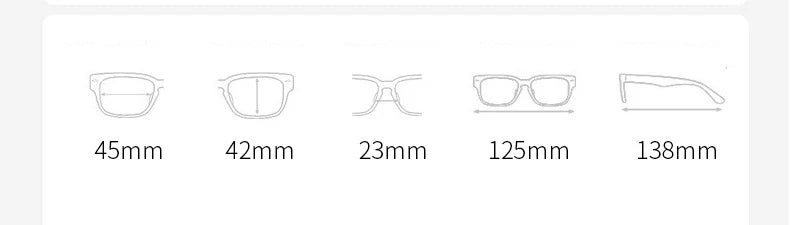 Photochromic Pure Titanium Round Frame Handmade Eyeglasses-Sevenedge Perfect Gifts