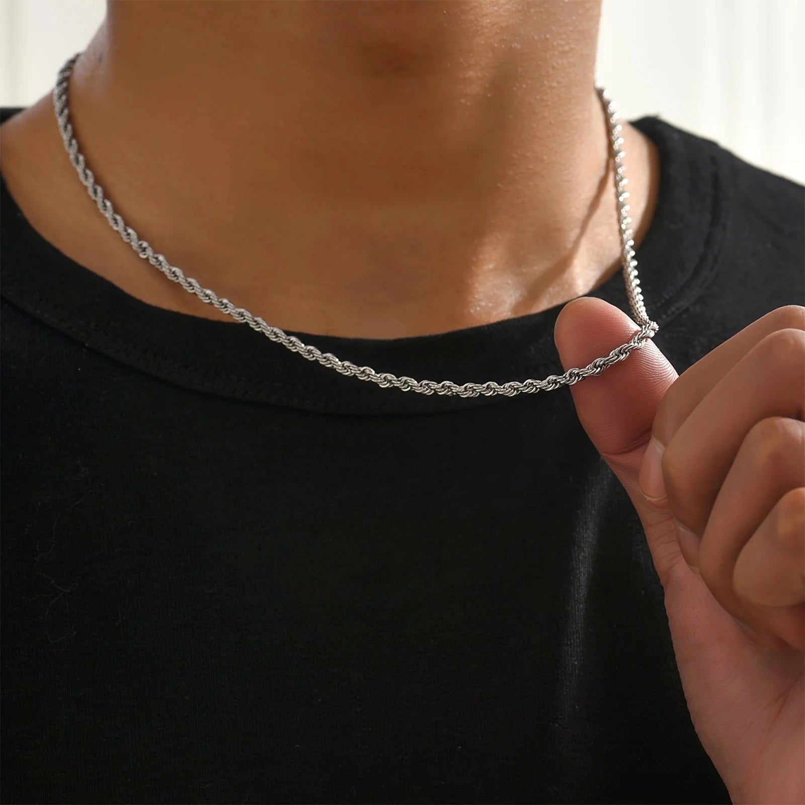 To My Dearest Grandson | Always Remember Cuban Link Chain Necklace-Sevenedge Perfect Gifts