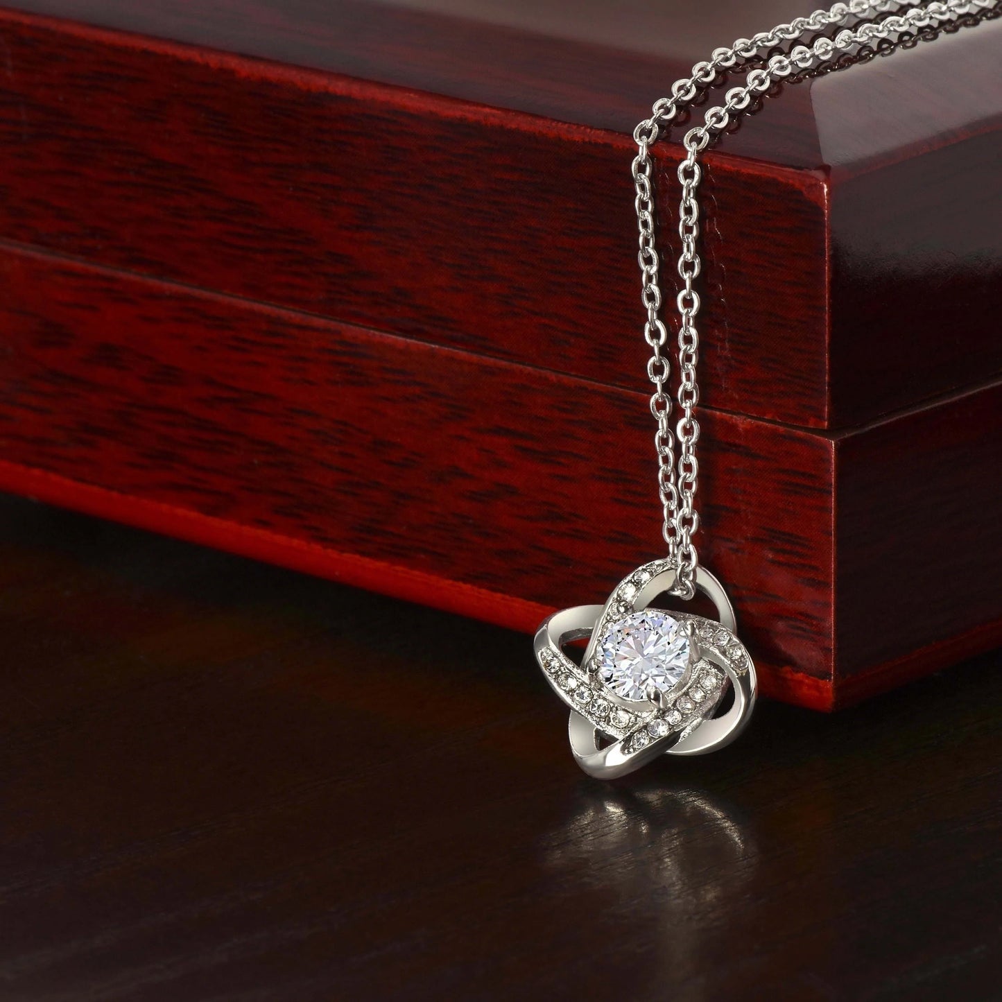 To Grandma | Through Small Kindness Loveknot Necklace-Sevenedge Perfect Gifts
