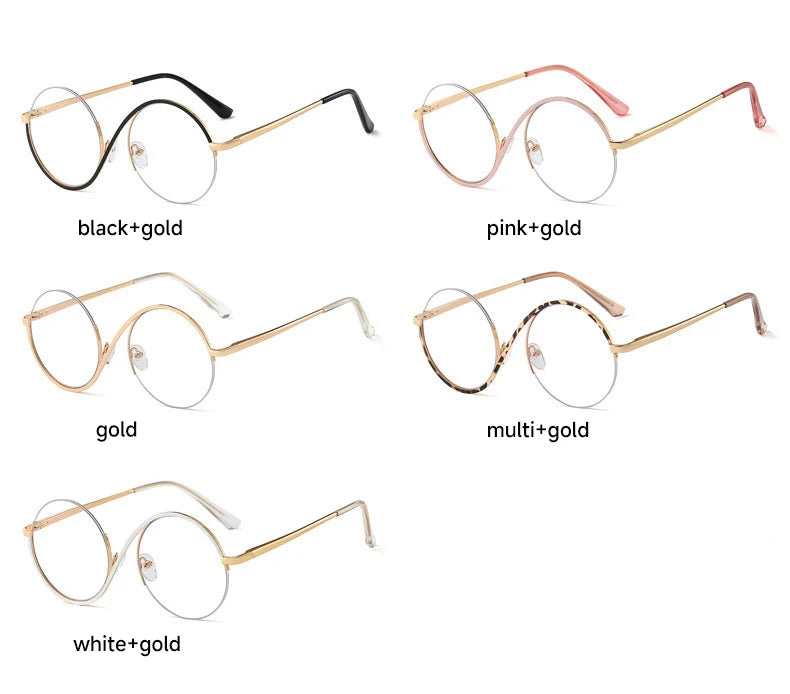 Round Anti Blue Light Glasses-Sevenedge Perfect Gifts