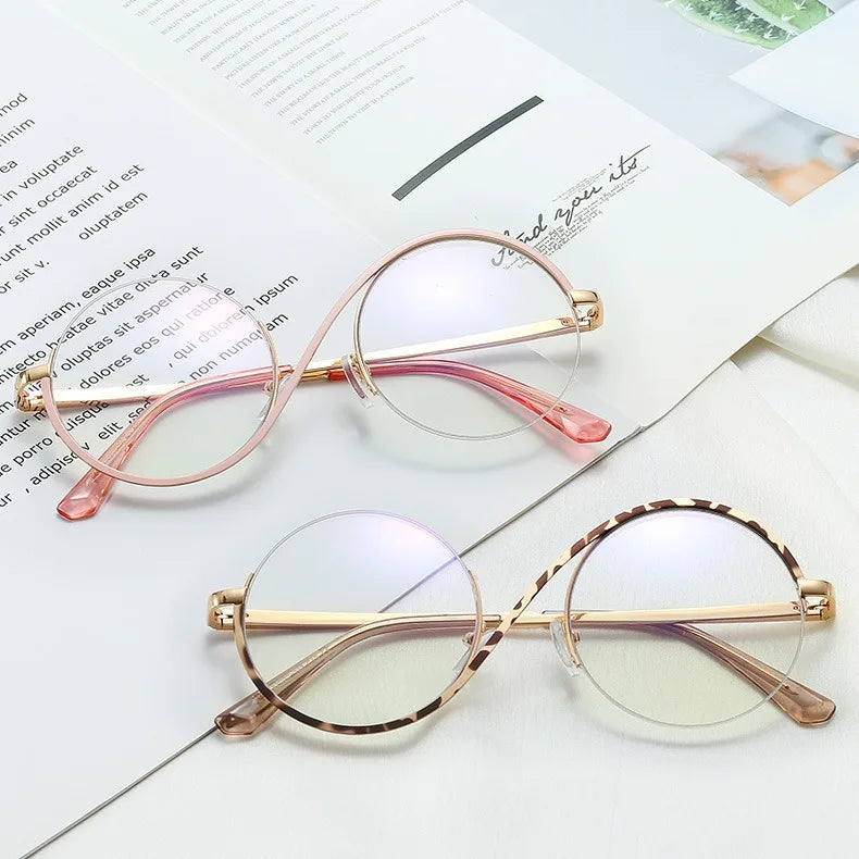 Round Anti Blue Light Glasses-Sevenedge Perfect Gifts
