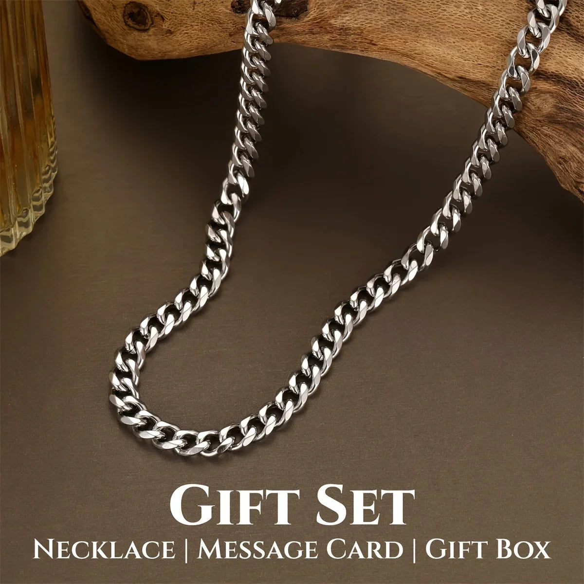 To My Husband | When You Wear This Necklace Cuban Link Chain-Sevenedge Perfect Gifts