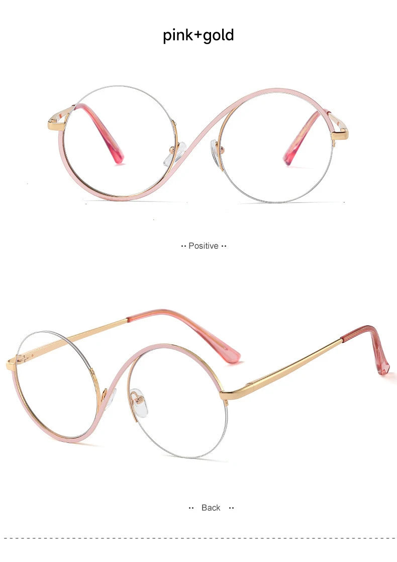 Round Anti Blue Light Glasses-Sevenedge Perfect Gifts