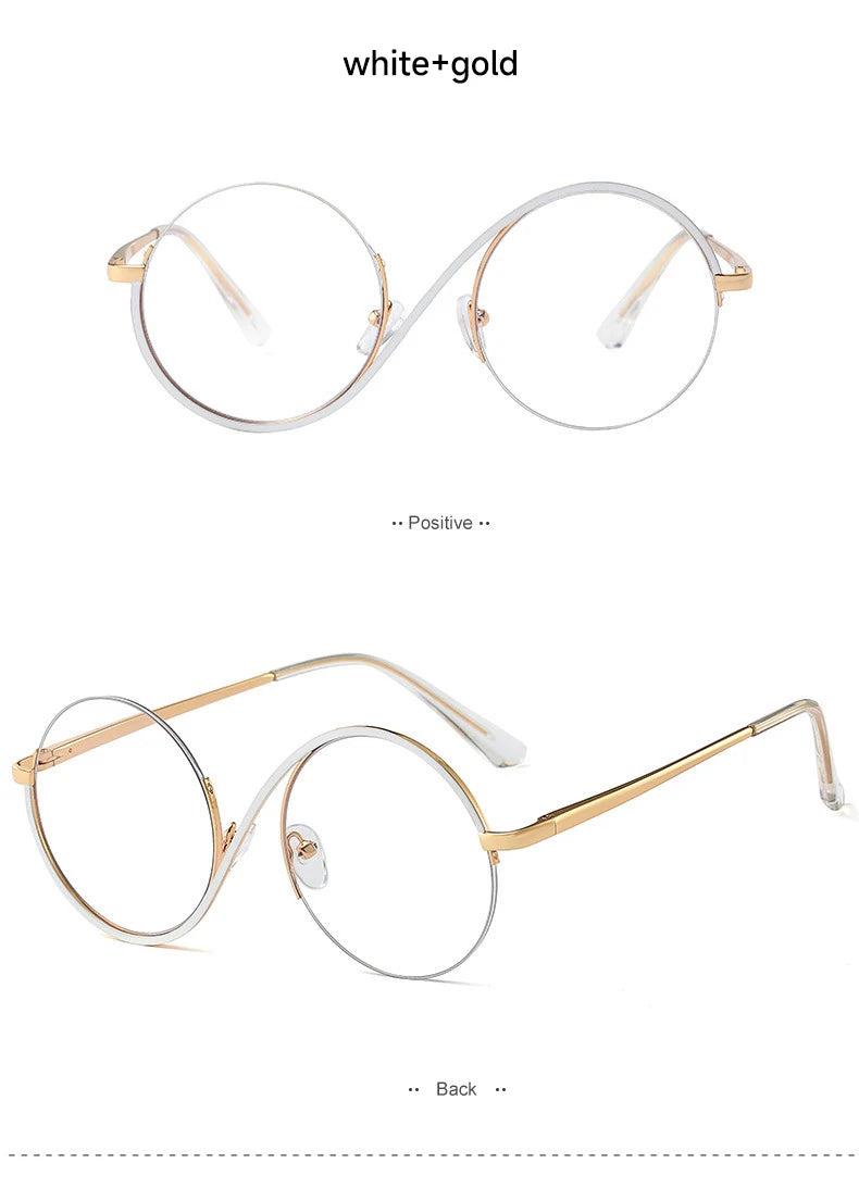 Round Anti Blue Light Glasses-Sevenedge Perfect Gifts