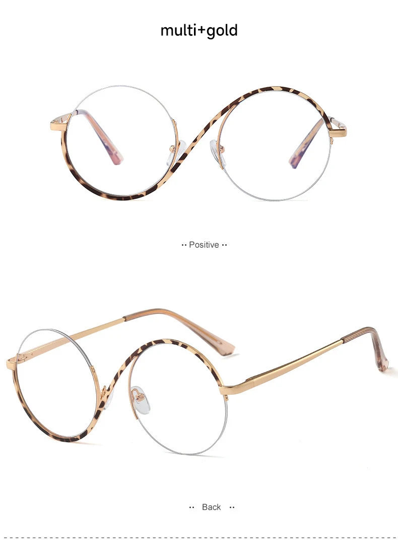 Round Anti Blue Light Glasses-Sevenedge Perfect Gifts