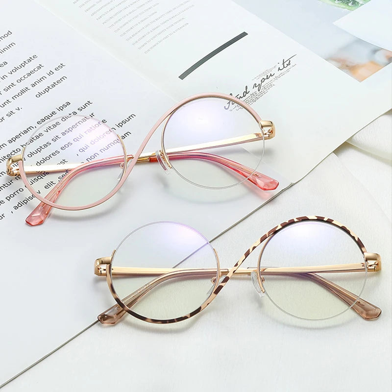 Round Anti Blue Light Glasses-Sevenedge Perfect Gifts