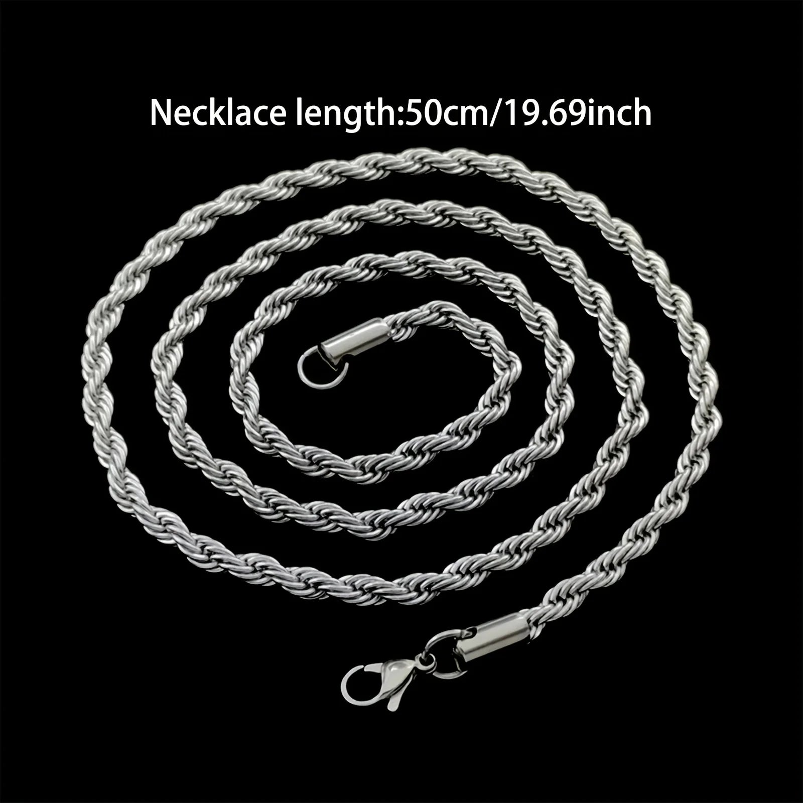 To My Dearest Grandson | Always Remember Cuban Link Chain Necklace-Sevenedge Perfect Gifts