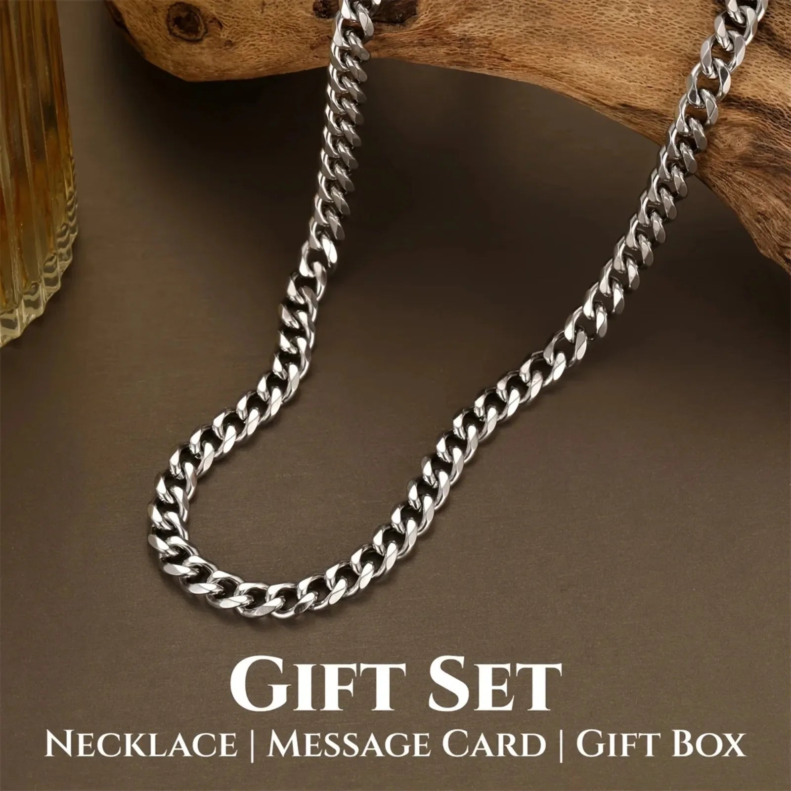 To My Man | When You Wear This Cuban Chain Necklace-Sevenedge Perfect Gifts