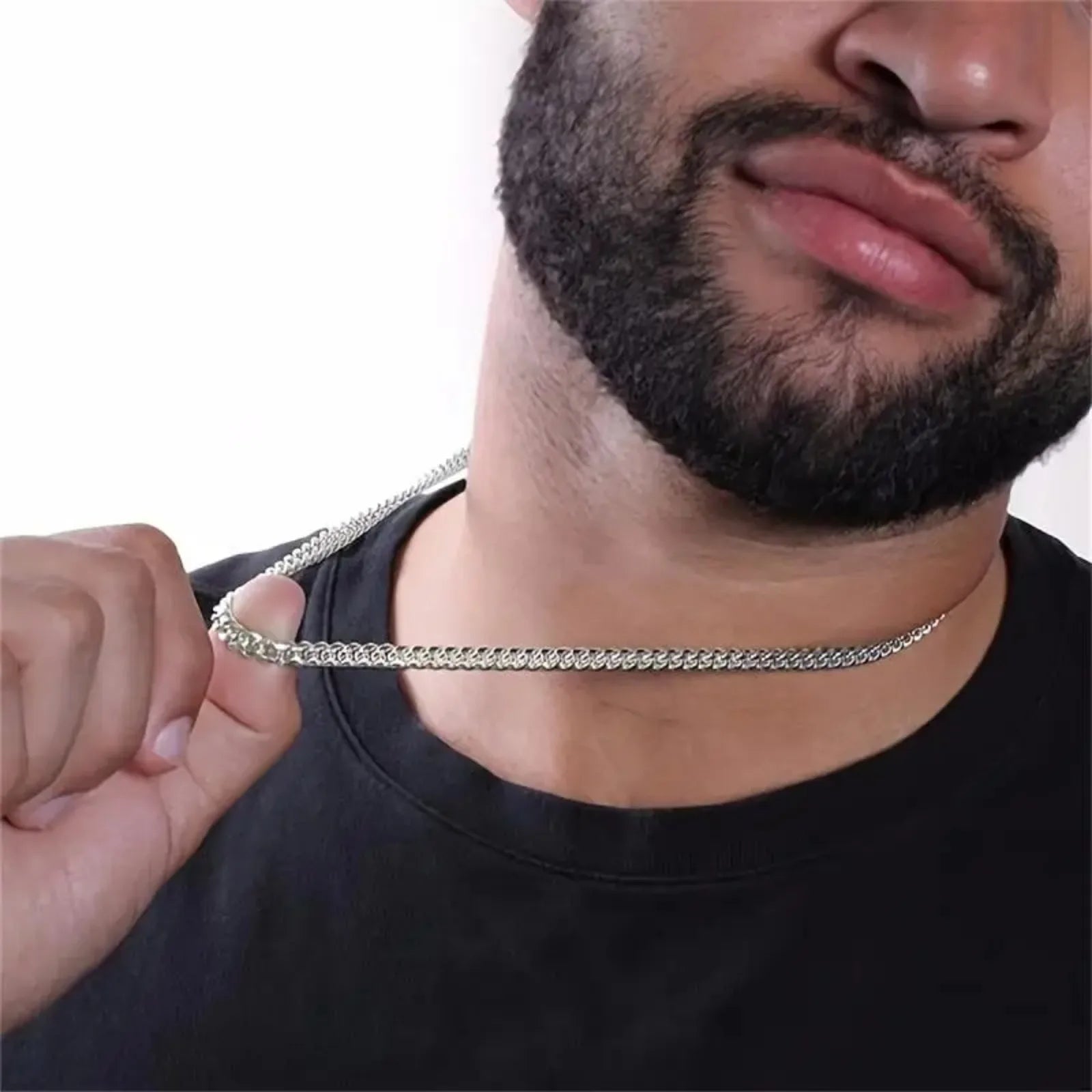 To My Husband | When You Wear This Necklace Cuban Link Chain-Sevenedge Perfect Gifts
