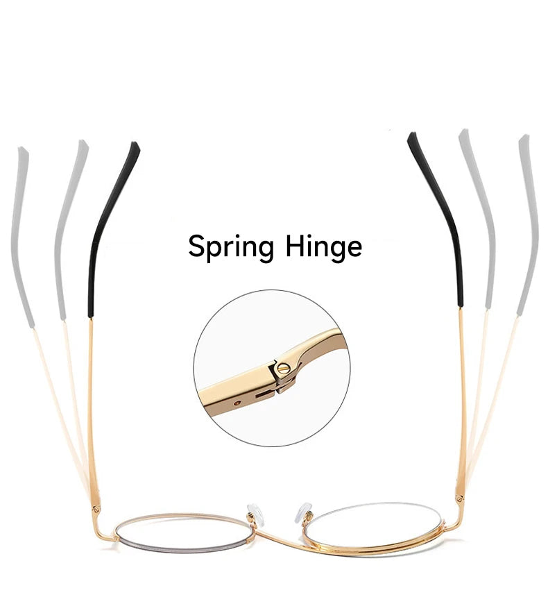 Round Anti Blue Light Glasses-Sevenedge Perfect Gifts