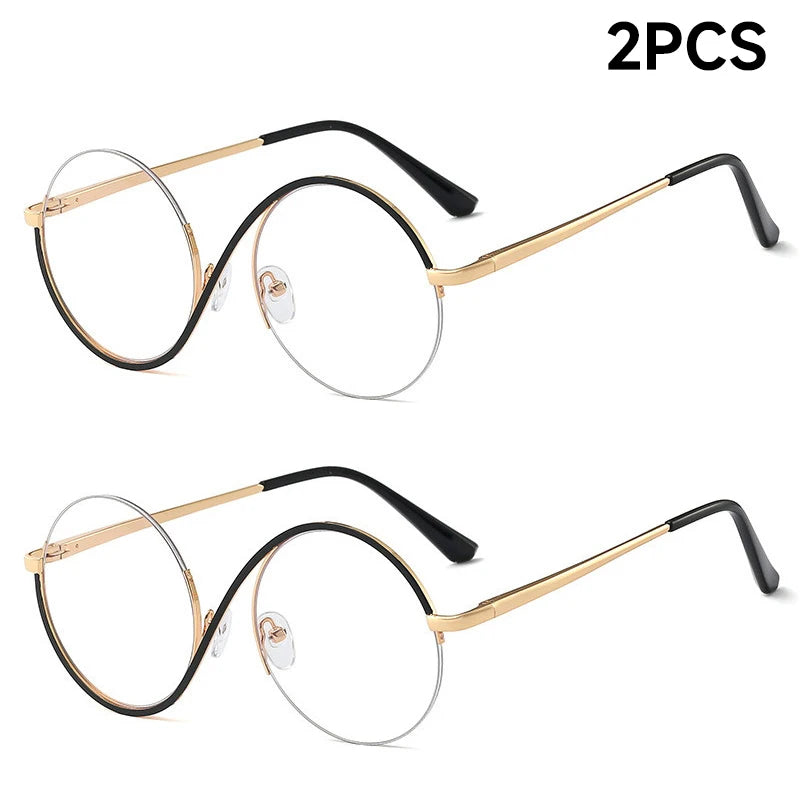 Round Anti Blue Light Glasses-Sevenedge Perfect Gifts