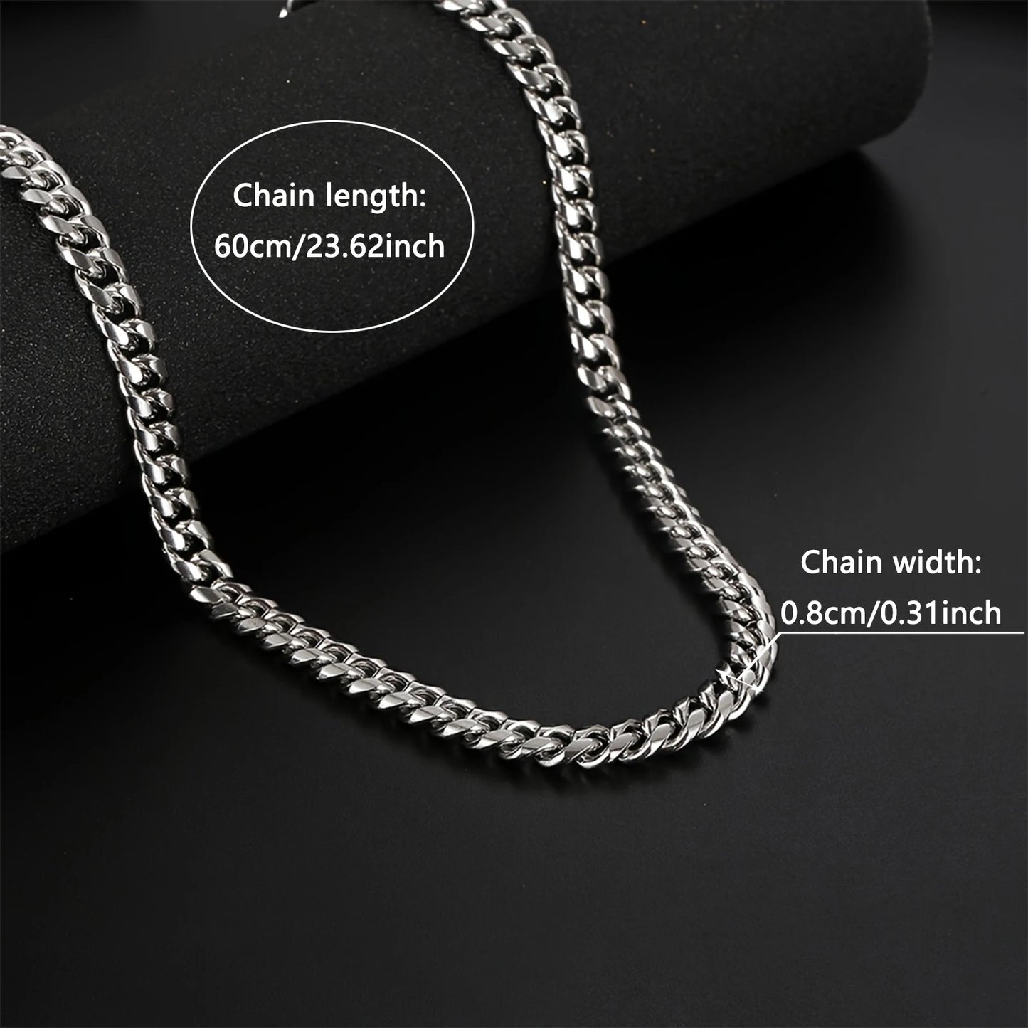 To My Grandson | Always Remember Cuban Chain Necklace-Sevenedge Perfect Gifts
