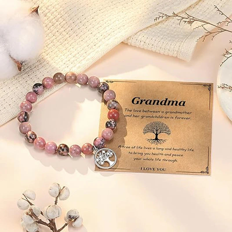 To Grandma | Natural Stone Bracelet-Sevenedge Perfect Gifts