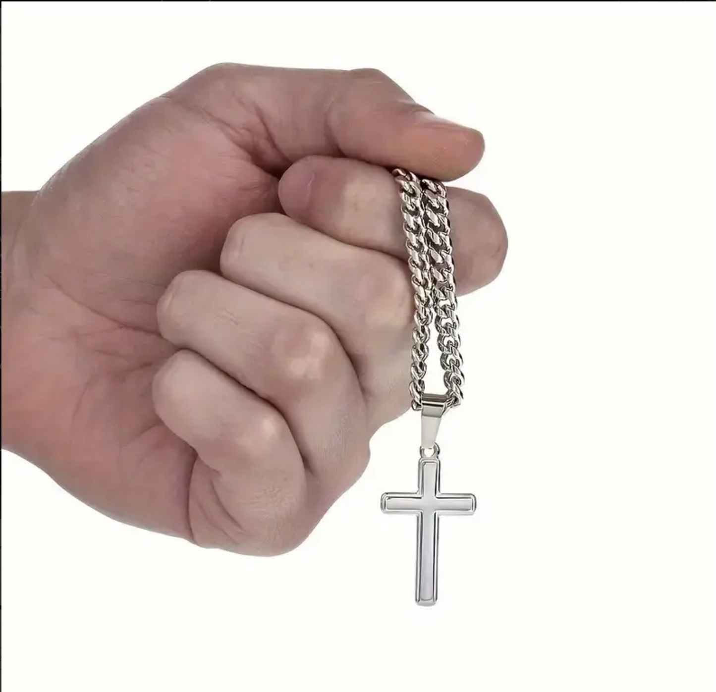 To My Dad | Your Sacrifices and Selflessness Cuban Link Necklace-Sevenedge Perfect Gifts