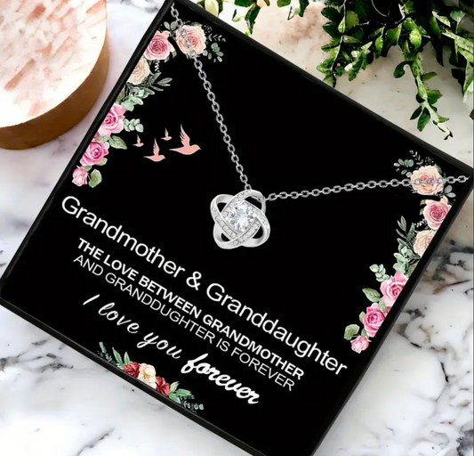 Grandmother & Granddaughter | Loveknot Necklace-Sevenedge Perfect Gifts