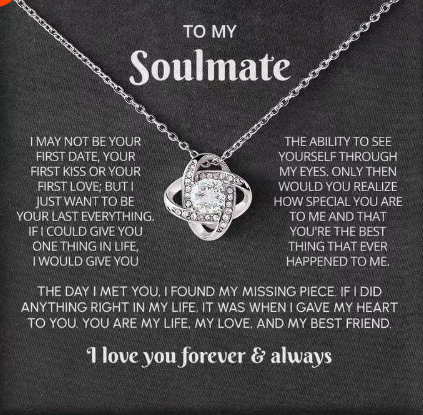 I May Not Be Your First Loveknot Necklace-Sevenedge Perfect Gifts