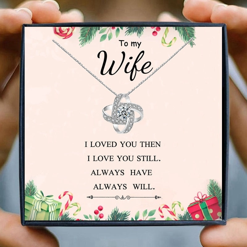 I May Not Be Your First Date Loveknot Necklace-Sevenedge Perfect Gifts