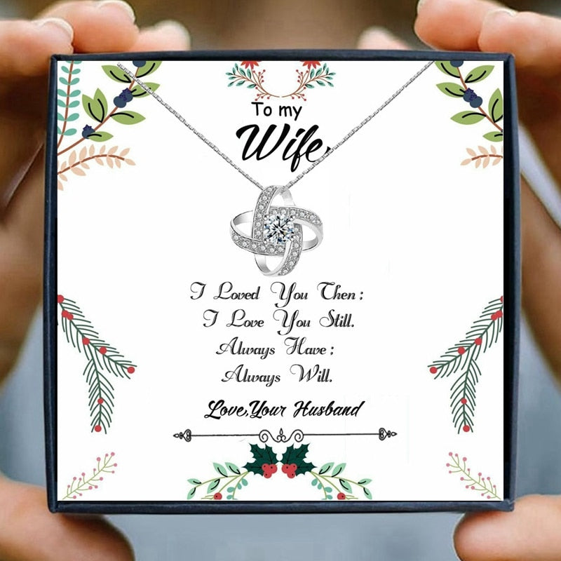 I May Not Be Your First Date Loveknot Necklace-Sevenedge Perfect Gifts