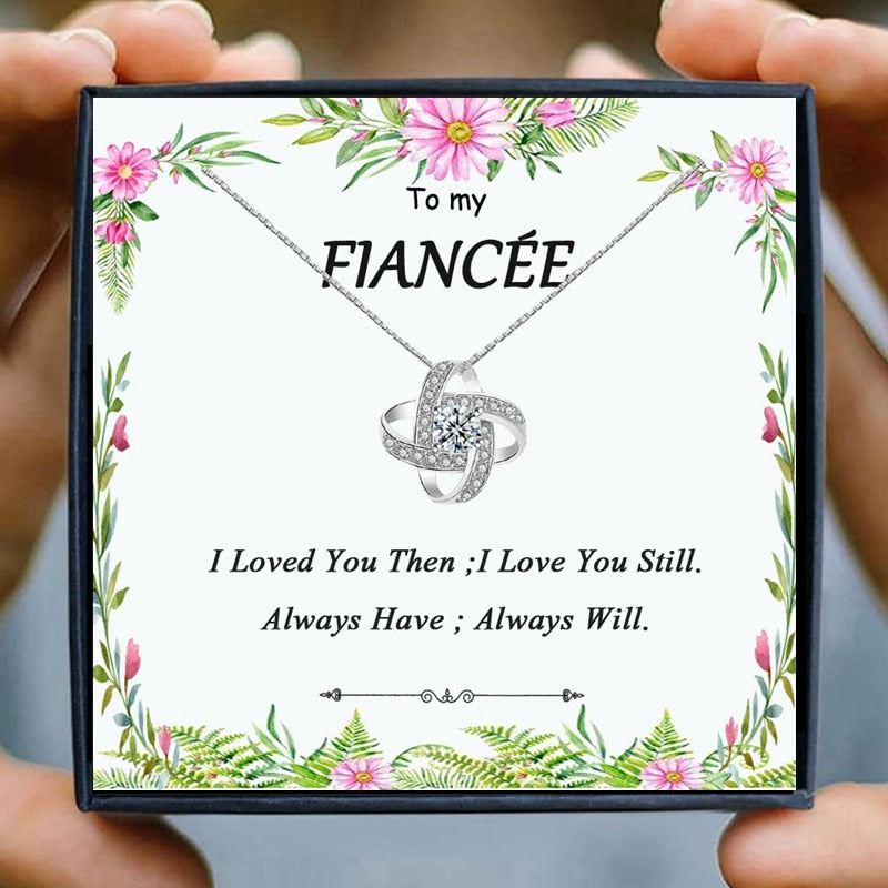 I May Not Be Your First Date Loveknot Necklace-Sevenedge Perfect Gifts