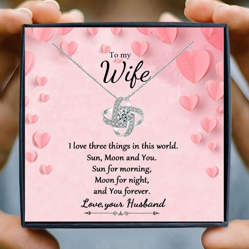 I May Not Be Your First Date Loveknot Necklace-Sevenedge Perfect Gifts