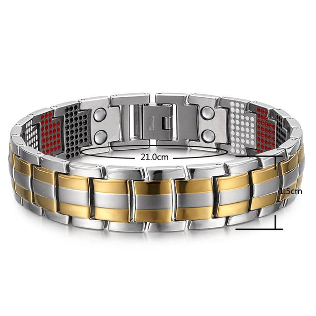 Eshmun Germanium-Titanium Magnetic Bracelet For Men-Sevenedge Perfect Gifts