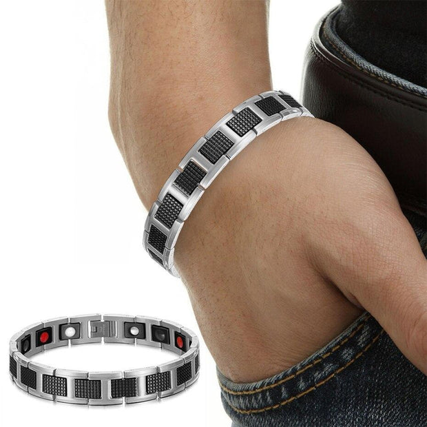 Grannus Stainless Steel Casual Magnetic Bracelet-Sevenedge Perfect Gifts