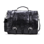 Leather Crossbody Briefcase For Men-Sevenedge Perfect Gifts
