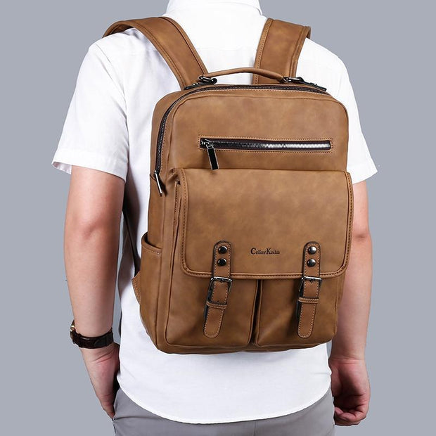 Leather Laptop Backpack-Sevenedge Perfect Gifts