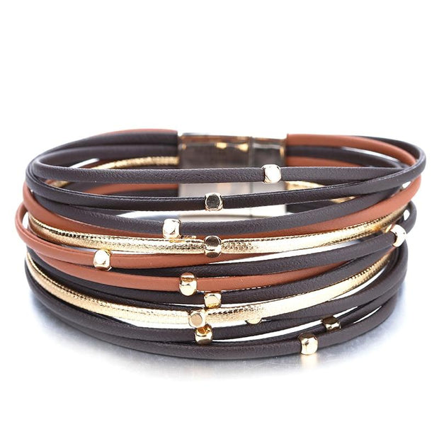 Metal Beads Multi-Layer Bracelet-Sevenedge Perfect Gifts