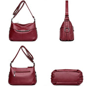 Shimmery Leather Shoulder Sling Bag-Sevenedge Perfect Gifts